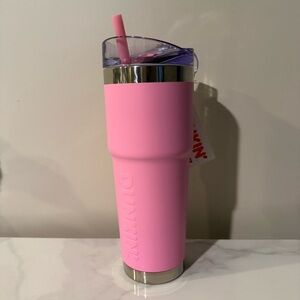 Dunkin' Donuts Spring 32 oz Insulated Stainless Steel Tumbler Color Light Pink